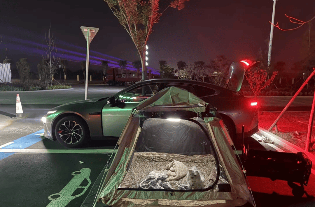 期间年轻人旅行掀起“帐篷过夜”热潮AG真人国际不住酒店住帐篷！国庆(图3)